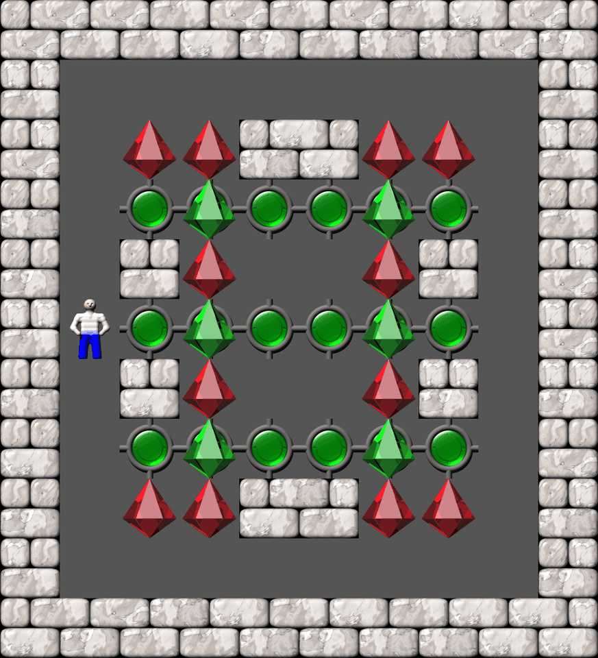 Sokoban Compact Catalysts level 52